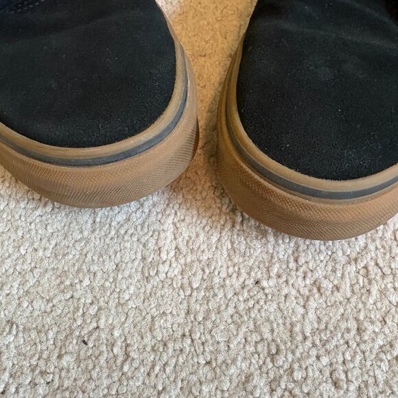 Vans Skate Boarding Shoes Canvas Low Top Men's Size 10.5 Black 721356 - Picture 5 of 10